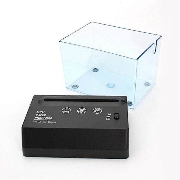 Automatisk Mini Bærbar Strimmel Affaldskurv Elektrisk A6 Foldet A4 USB Makulator Papir