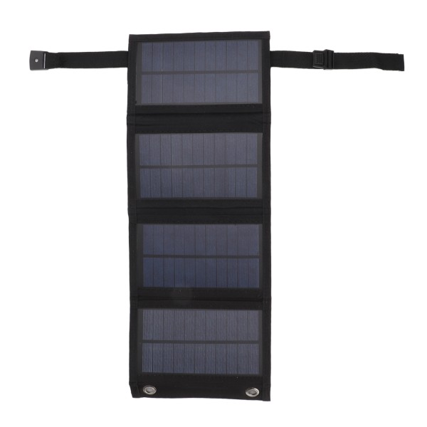 20W 5V sammenleggbar solcellepanellader Bærbar utendørs mobil strømbatterilader for camping