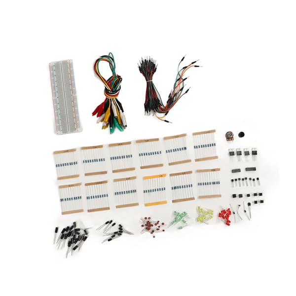 Elektronisk Komponent Sortiment Roligt Kit Kopplingsdäck Summer Diod Kondensator Motstånd