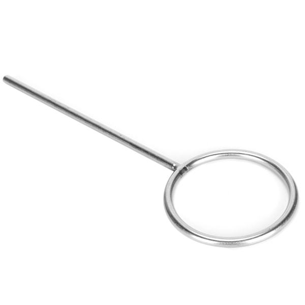 Ruostumattomasta teräksestä valmistettu laboratoriotukirengas Tukeva korroosionkestävä laboratoriokoe 80 mm / 3,1 tuumaa