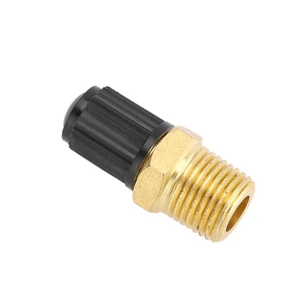 2 st 1/4 tum NPT MPT Luftkompressor Tankfyllningsventil i mässing