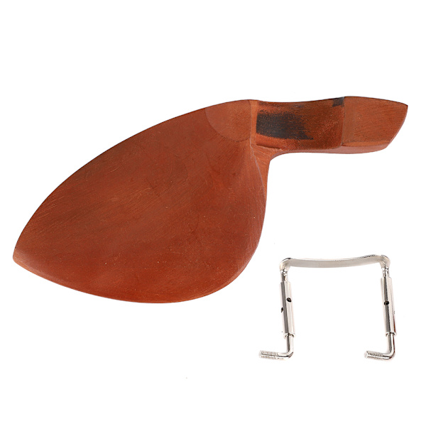 Violin Hakstöd Fäste Trä Metall Hållare Musikinstrument Tillbehör för 3/4 4/4