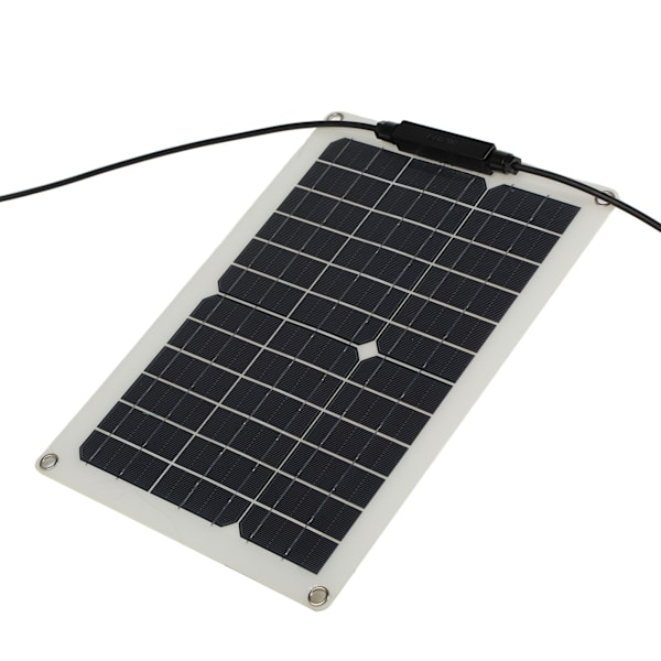 15W 18V Solcellepanel Monokrystallinsk Solcellepanel Bærbart Solcellepanel Kit til Bil Båd (Sol + 10A Regulator)