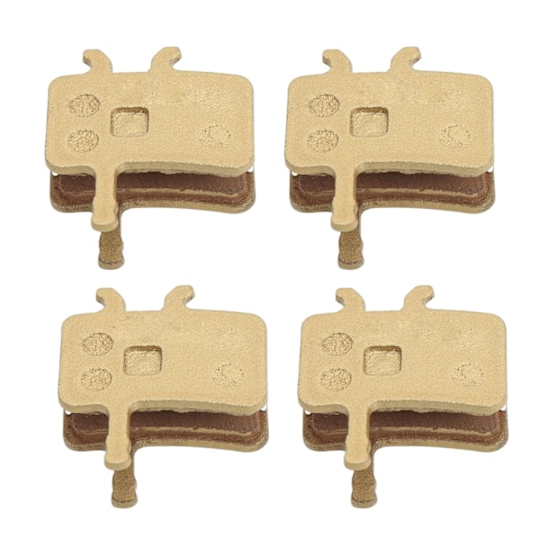 Mountain Bike Disc Brake Pads Full Metal Copper Base Bicycle Brake Pads for Urban Rural Roads MJ02A