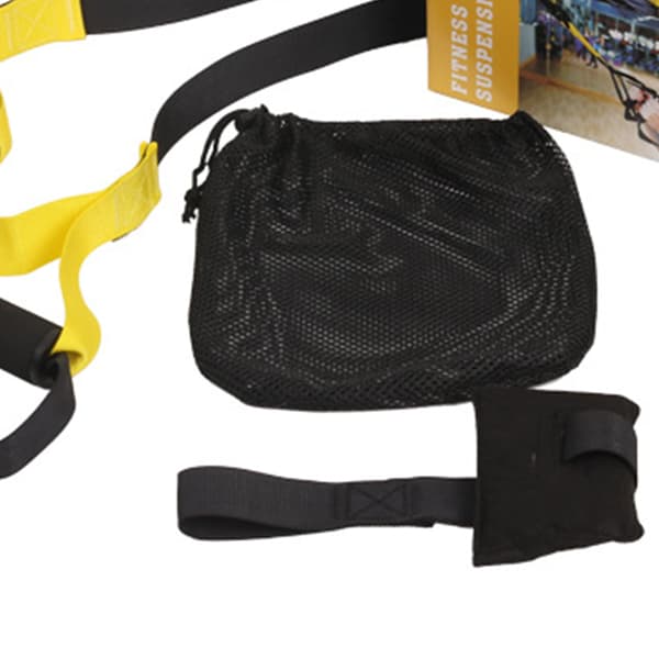 Stretch Band Stretch Strap Justerbart Spänne Elastisk Stretchingrem för Träning Fitness Träning Svart Gul Ingen Skylt