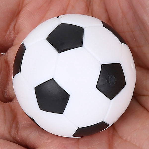 12 stk Bordfodbold spil erstatningssæt Mini 36mm fodbolde Bolde sæt tilbehør