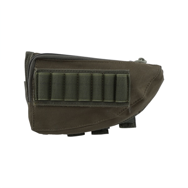 Multifunktionell hagelgevär och gevär Kulpåse Cheek Pad Shell Pouch (armégrön)