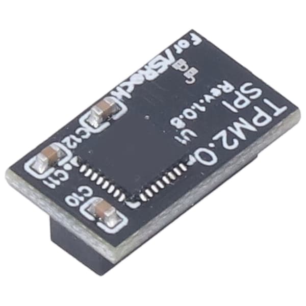 TPM2.0 Modul 14 Pin SPI Fjärrkorts Krypteringssäkerhetskort för Asrock Moderkort