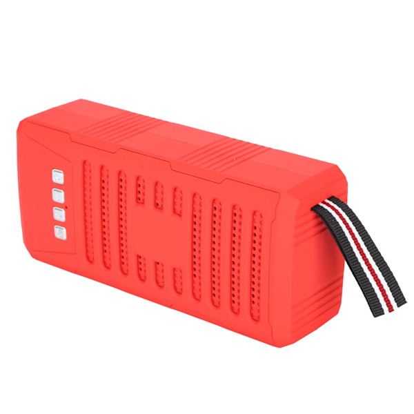 AK-135 Bluetooth-højttaler med LED-lommelygte, kort, FM-stereolyd, bærbar trådløs højttaler