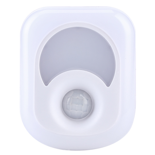 2W LED Infraröd Induktionslampa PIR Sensor Nattlampa för Sovrum EU-kontakt 220V-240V