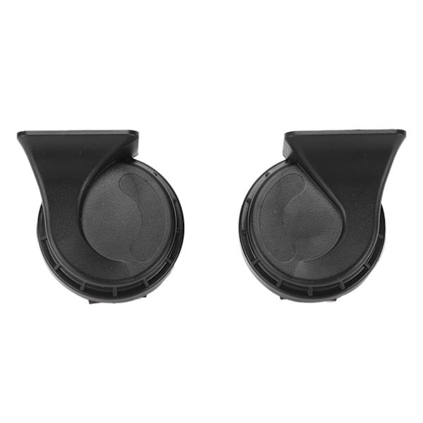Par Bilhorn DC12V 110Db 500Hz Dobbelt-Tone Sirene til Bil Lastbiler RVs Motorcykler UTV ATV