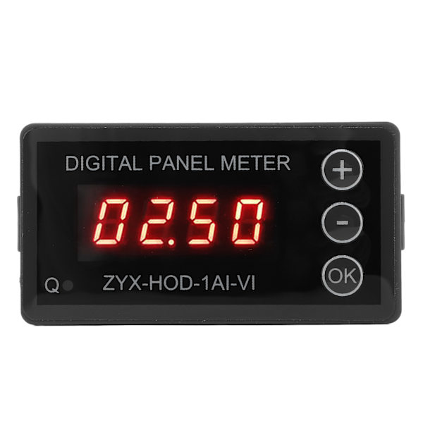 Signalgeneratorpanel Justerbar Digital Strøm Spænding Analog Simulatorpanel til LED-test 0-20mA 0-10V 7-28VDC