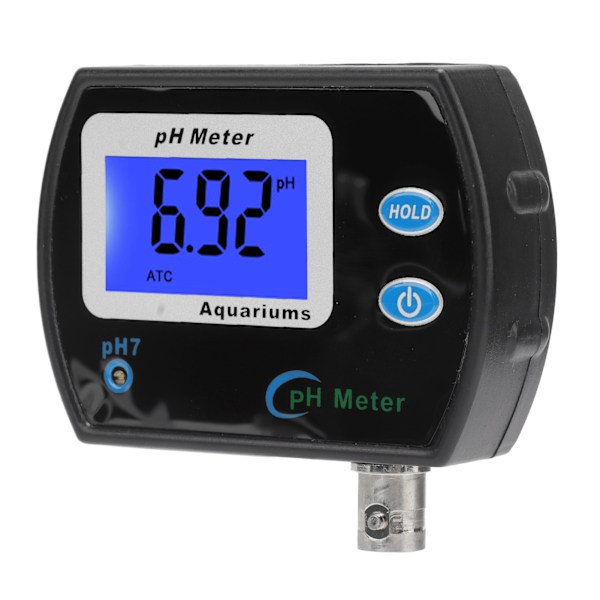 PH-mätare LCD Stor skärm Display Bakgrundsbelysning Vattenkvalitetstestare Konduktivitetsmätare PH-mätare EU-kontakt 230‑240V
