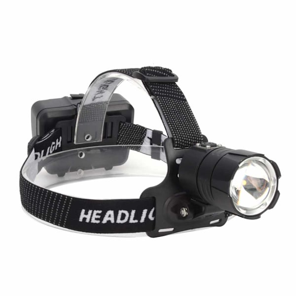 P70 4000LM Hög ljusstyrka USB Laddning Zoombar Stor Power Strong Light Pannlampa