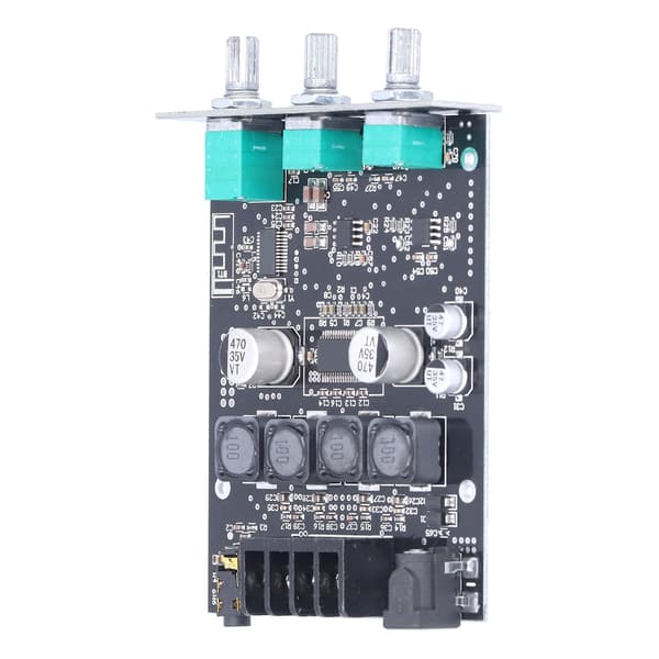 Forstærkerkort 50W+50W Audio Stereo Modul Bas Diskant Kontrol Bluetooth AUX Indgang Sæt Kit