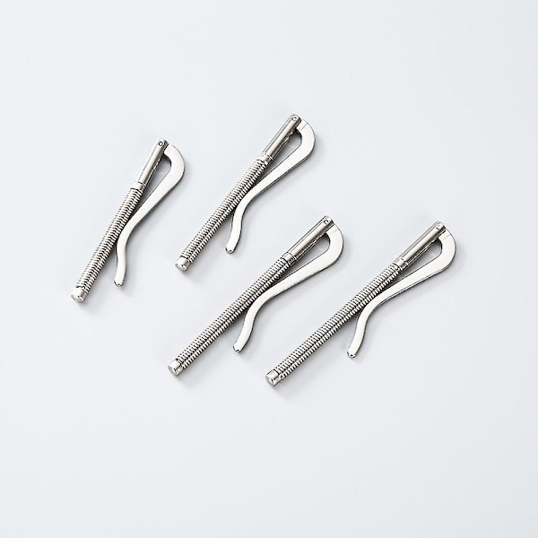 Pengeclips-Fjederskinne - Udskiftningsstang - 80 mm Foldbar Pengeclips-Del