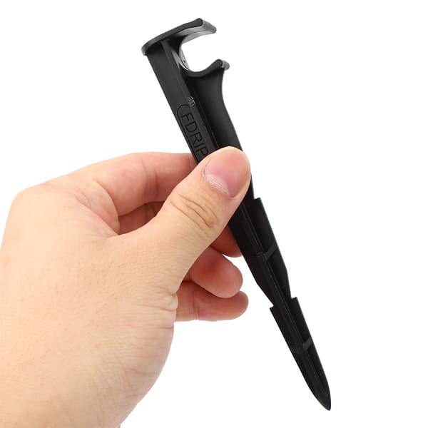 20 st trädgårdsmarkpinnar slangfäste fast stamhållare för bevattningssystem 15,5x3cm