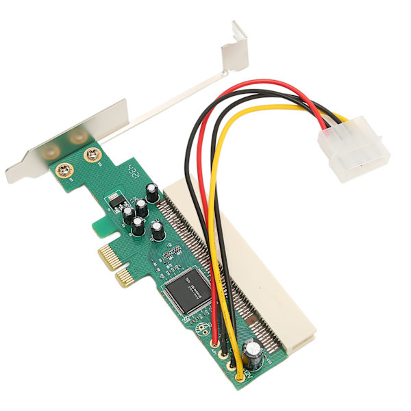 PCI Express til PCI-adapterkort 2,5 Gbps Dataoverførsel 4-benet strømforbindelse Plug and Play PCI Express-udvidelseskort