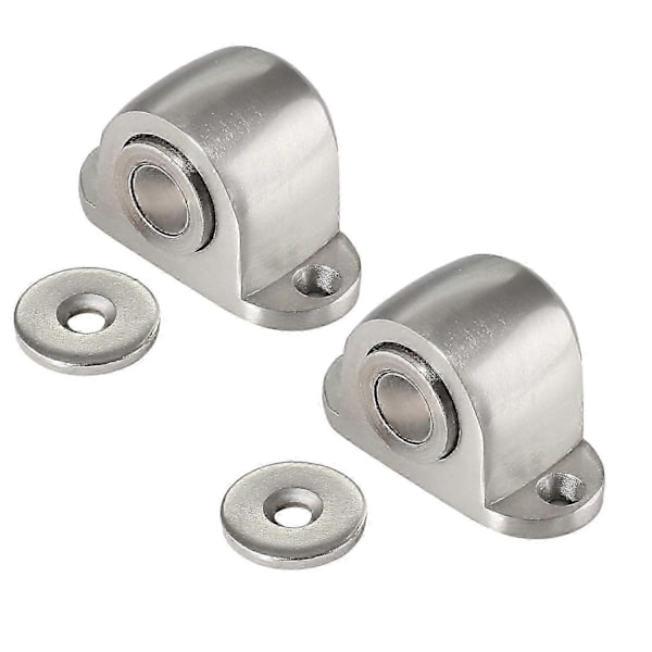 Magnetisk Dørstopper, Rustfritt Stål, Moderne Soft-Catch Design_SZXM