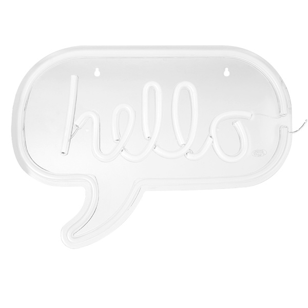 HELLO-kirjaimet LED-neonvalo seinälle ripustettava kyltti baariin, makuuhuoneeseen, olohuoneeseen