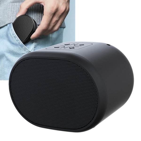 Kannettava Bluetooth-kaiutin, syvä basso, stereovaikutelma, tukee muistikorttia, USB-muistitikkua, AUX-liitäntää, langaton Bluetooth-kaiutin, jossa rannehihna