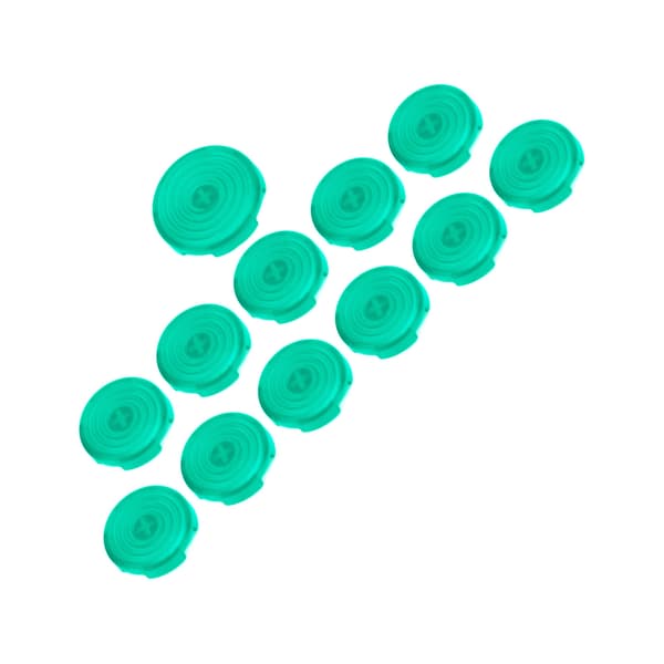 12 stk Arcade-knapdæksler 20,2 mm 25,3 mm Mekaniske trykknapdæksler til Kailh til Cherry til Akko til Glorious Switch Green