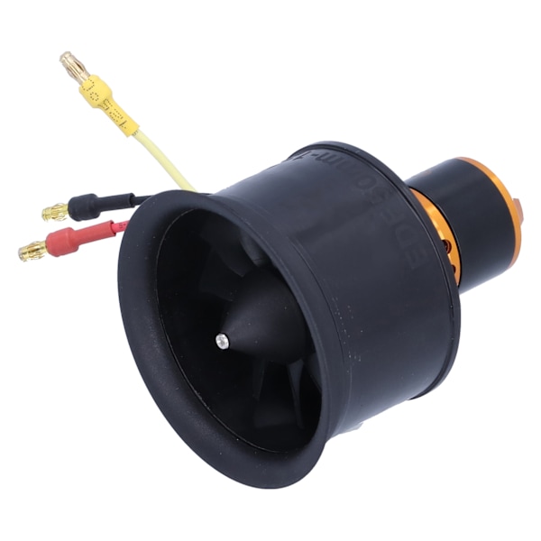 QXMotor QF2611 50mm børsteløs motor 34S med 12 blade kanalventilator til RC fly helikopter (mod uret 3300KV)