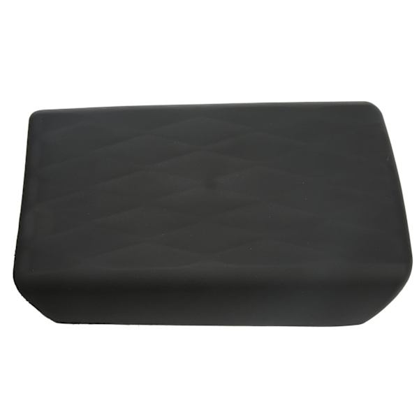 Center Armrest Box Lid Cover TPE Svart Armrest Case Protector Mjuk Ersättning för Tesla Model 3 2017‑2022