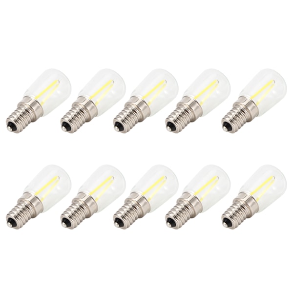 10 kpl E14 pitkä filamentti mini LED kirkkaat lamput 1,5 W AC230V