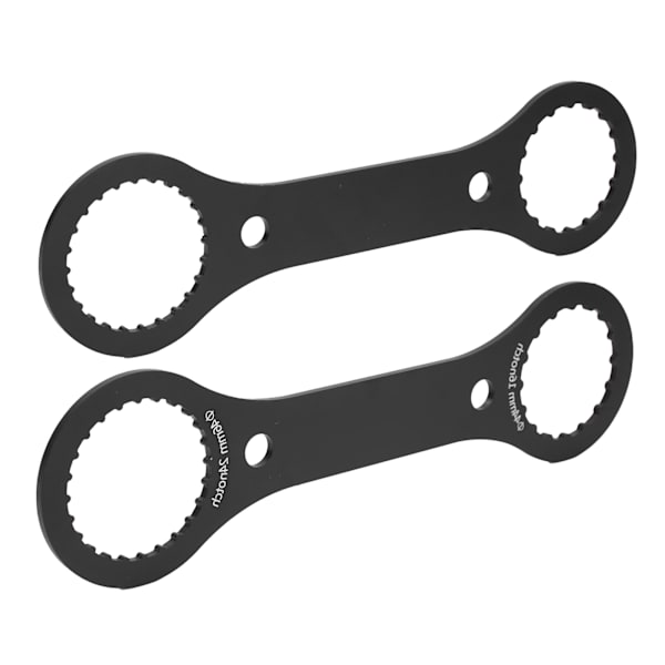 Cykel BB Nøgle Krankboks Værktøj 44mm 46mm 16 24 Hak BB Installationsfjerner VærktøjSort