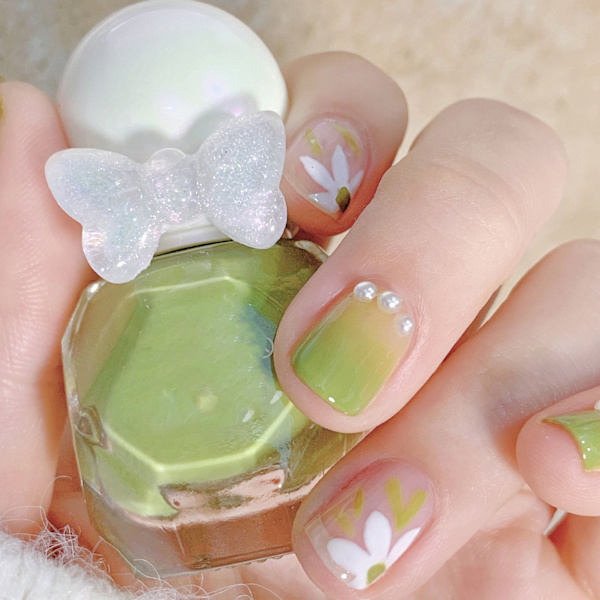 Nagellack Gel Vattenbaserad Hög Glans Blank Hållbar Frostad Nagellack för Dam Baslack
