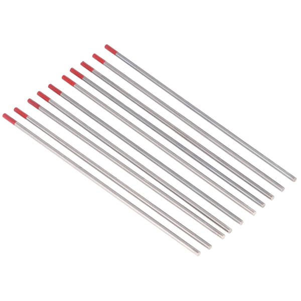 10 stk. wolfram-elektrode 3,0 mm diameter 150 mm længde TIG-svejsetilbehørssæt