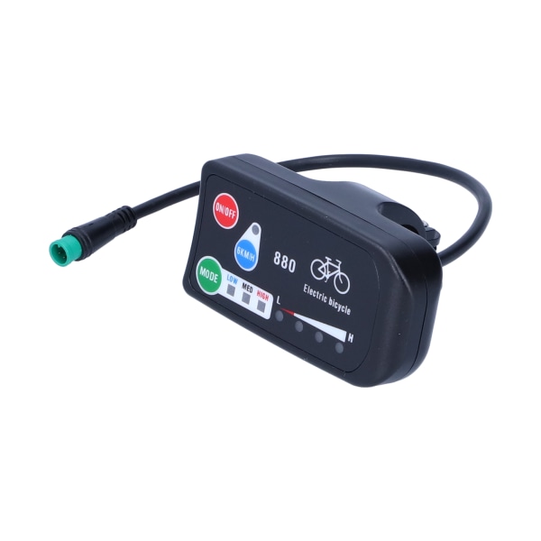Elektrisk cykel til KT‑LED880 display E‑Bike 36V 48V display meter E‑Bike tilbehør