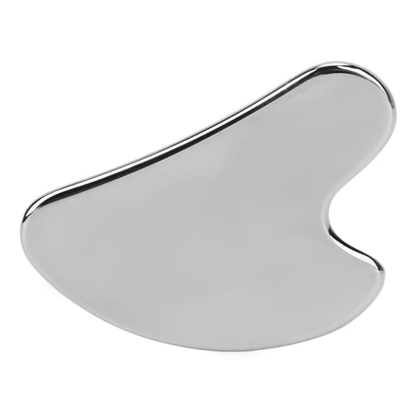 Rustfrit stål Gua Sha Ergonomisk rustfrit stål spejlpolering Hurtig positioneringsmassage skraber til arme ryg ben