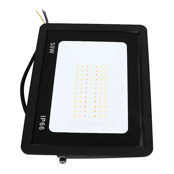 Färgförändrande LED-strålkastare för utomhusbruk, LED-scenbelysning, Bluetooth-smarta strålkastare för Tuya APP-kontroll 220V 50W RGB