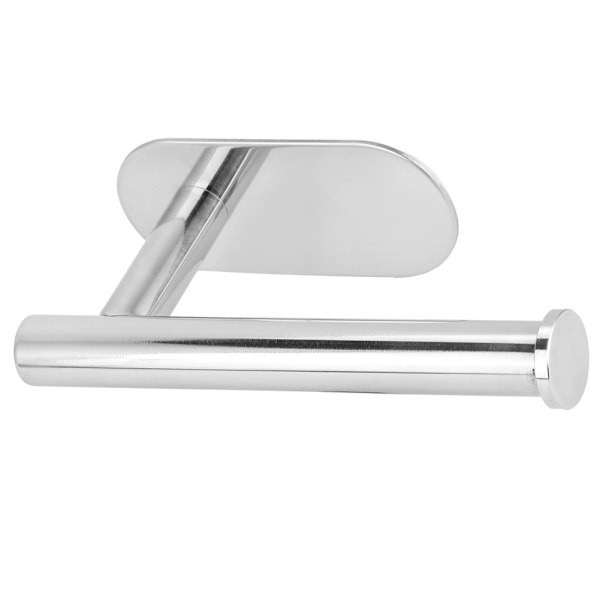 Moderne slagfri rullepapirholder i rustfrit stål til badeværelset (433045 blank overflade)
