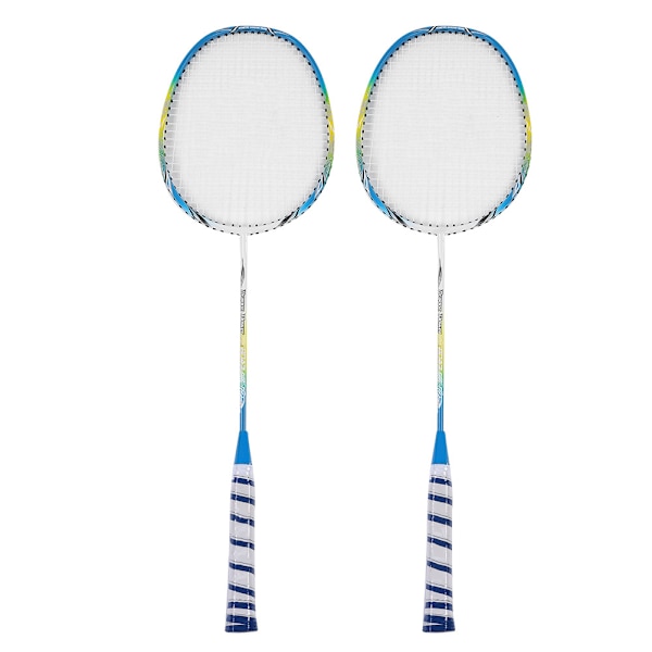 1 par letvægts badmintonketsæt træningsketsjere med taske