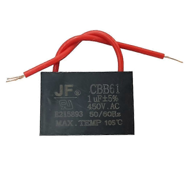 CBB61 Startkondensator 1UF-20UF Motorkondensator för Elmotor 15UF