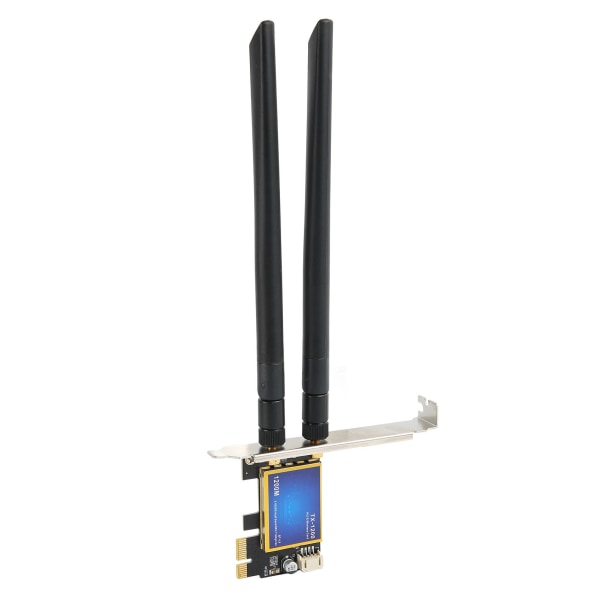 PCIE WiFi-kort 2.4G 5G Dual Band 1200Mbps Bluetooth 4.0 PCIE WiFi-kort Desktop trådløs netværksadapter