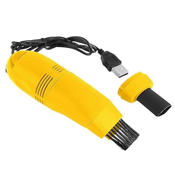 Bærbar USB-støvsuger - Sterk sugekraft for tastaturer, bærbare datamaskiner, PC-er, vifter, skrivebord