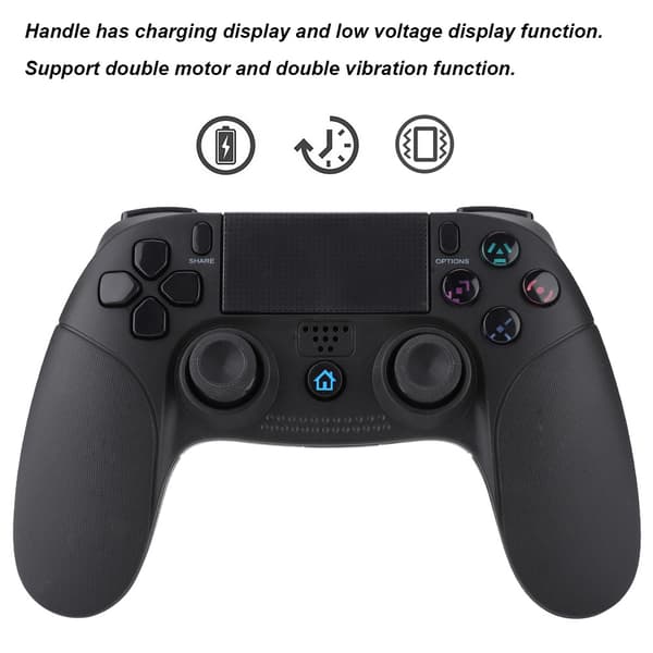 Trådlös Bluetooth-spelkontroll för Sony PS4/PS3-värd kompatibel med PC