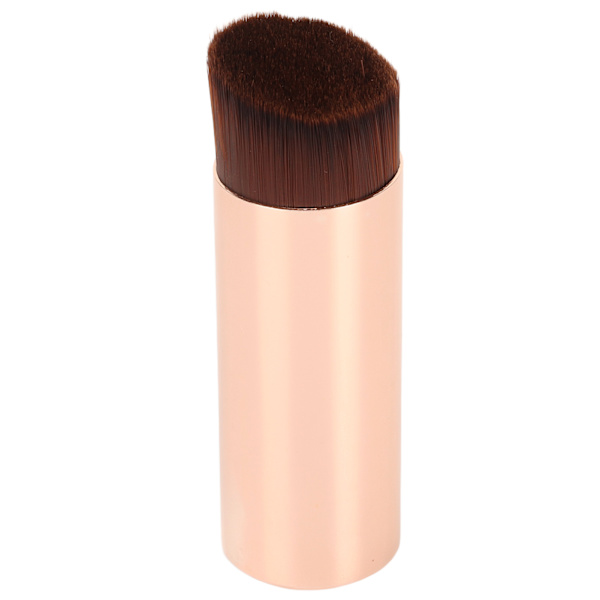 Skrå fladt hoved makeup blød børsteblanding Mini bærbar kosmetisk børste til ansigtsrejser