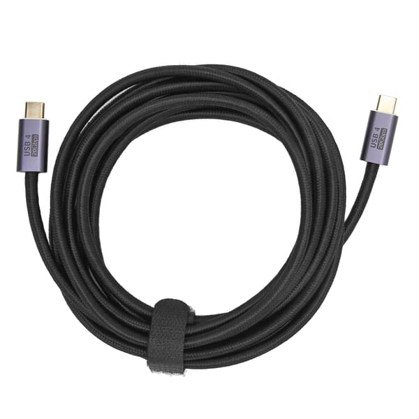 USB 4.0-kabel multifunktionell 20 Gbps höghastighetsöverföring HD 8K 60HZ stöd PD100W Typ C till Typ C-kabel 300 cm