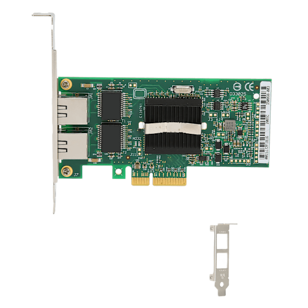 PCI Express PCIe Gigabit 2 RJ45 Port Netværkskort NIC 10/100/1000Mbps Server LAN Adapter med 82571 Chip