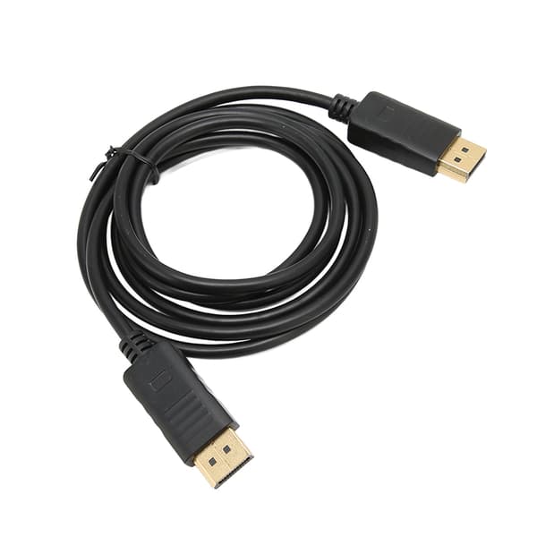 DP til DP forlængerkabel HD 1080P DisplayPort til DisplayPort-kabel til bærbar computer, projektor, TV 6ft
