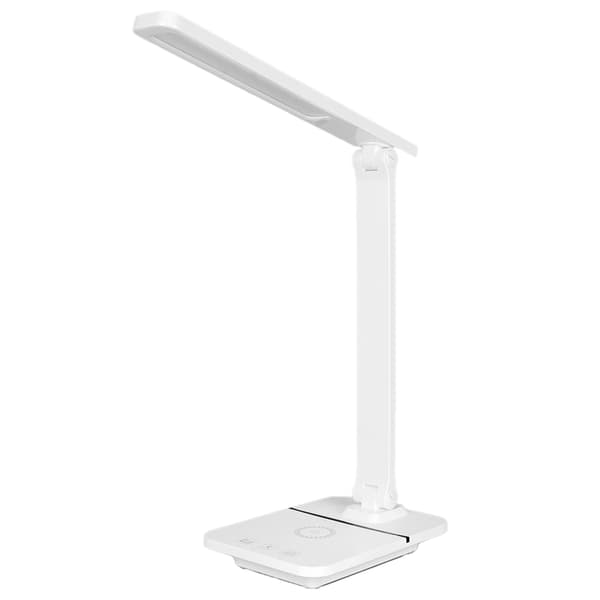 LED Skrivebordslampe 3 Lysmoduser Berøringskontroll Øyebeskyttelse Bordlampe 15W Trådløs Lading