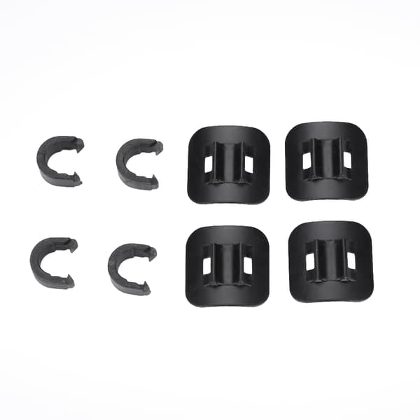 4 st Mountainbike Bromskabel Rörguide Växeladapter Cykelram C Spänne