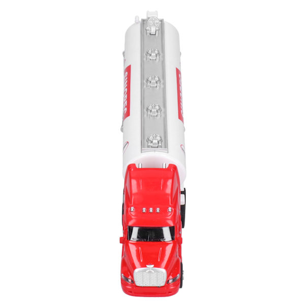 Pull‑Back Car Toy Battery Powered Children Alloy Simulation City Car Vehicle Toy ModelRed