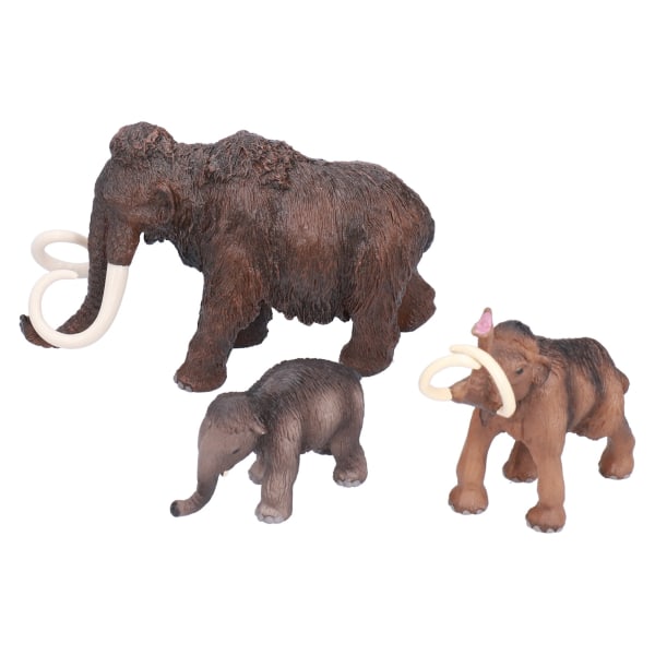 Mammoth model simulation statue realistisk plast mammut dyresamling legetøj gave