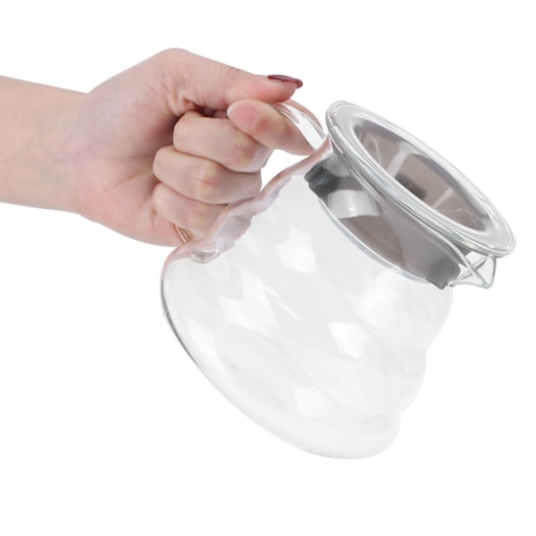 Glas kaffekanna professionell glas kaffekanna kaffebryggare för bar kök bänk 700 ml
